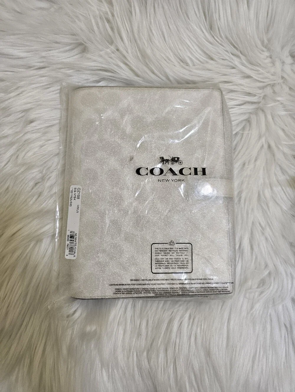 New Coach Notebook in Signature Canvas